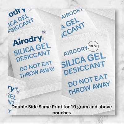 Silica Gel beads pouches, Moisture control AIRODRY Brand