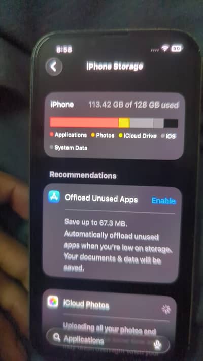 Iphone 13 non 128gb waterpack