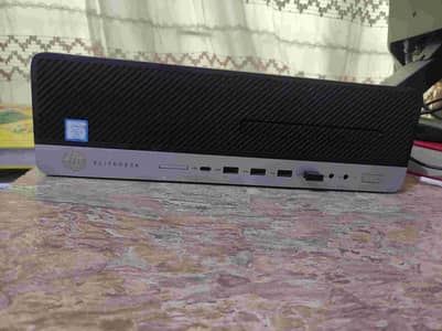 HP EliteDesk i7 7th Gen 12GB RAM NVIDIA T400 4GB NVMe + SSD Win 11 Pro