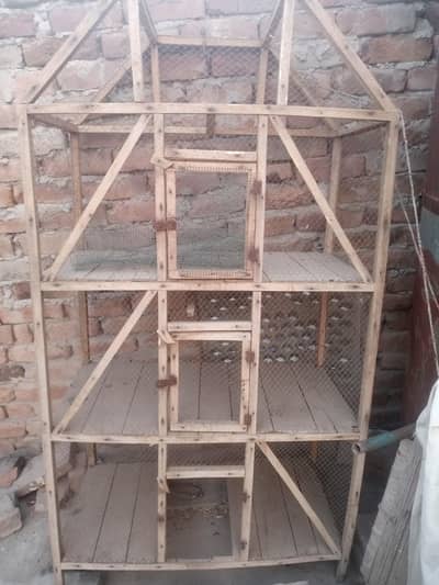 wooden cage for urgent sale