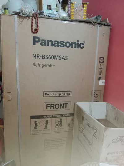 untouched piece Panasonic double door full size fridge