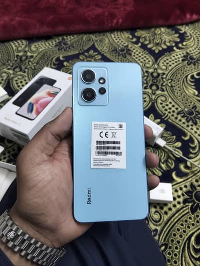 Redmi Note 12 8GB,128GB complete box