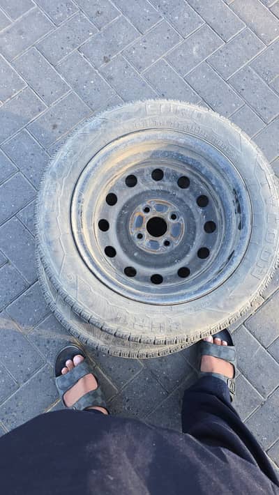 Kia picanto 4 tyres with rims