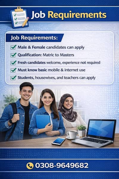 We Are Hiring – Social Media Marketing Staff (Part Time / Full Time)