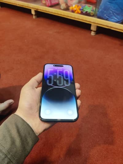 iphone 14 pro max jv 256gb 100%Bh