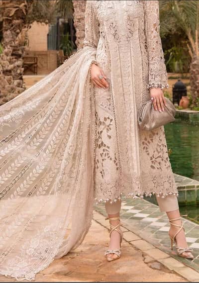 Maria b skin luxury lawn