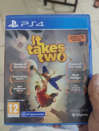 It takes two, PS5, PS4