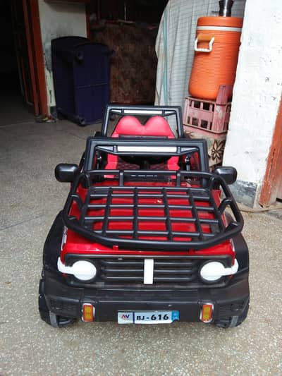 Kids remote control jeep electric charging car