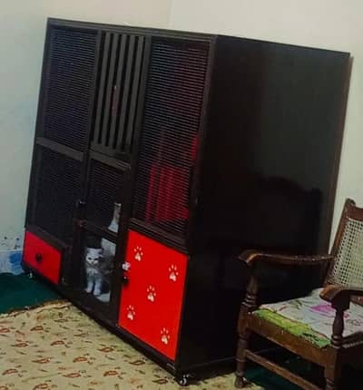 pet cage new. just 8 month use.