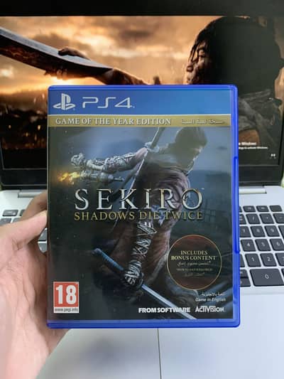 Sekiro shadows die twice GOTY Edition Ps4 and Ps5 game