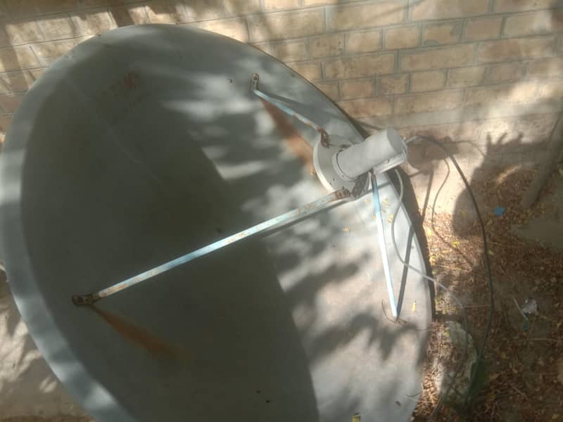 ڈش  رسیور اور 20 فٹ تار 1