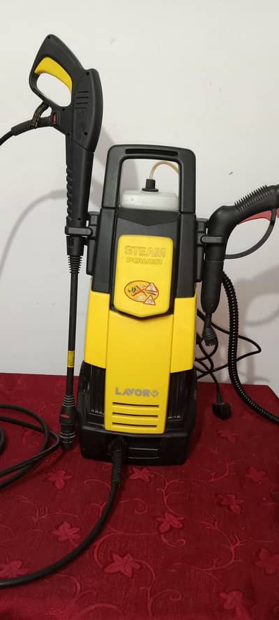 High-Pressure Washer & Steam Cleaner (2-in-1)