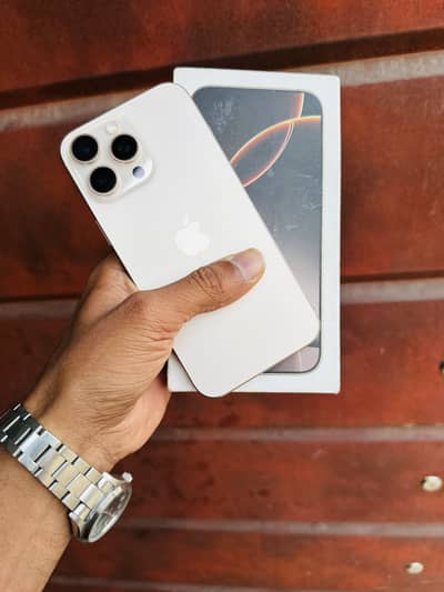 Iphone 16 pro max non pta dual physical full box