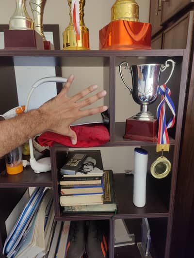 Books and other accessories shelve