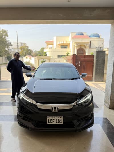 Civic x 2016-22 front orignal chrome grill