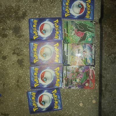 pokemon cards original 8 pieces limited edition