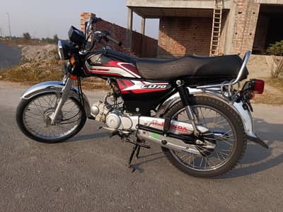 Honda CD70 Black
