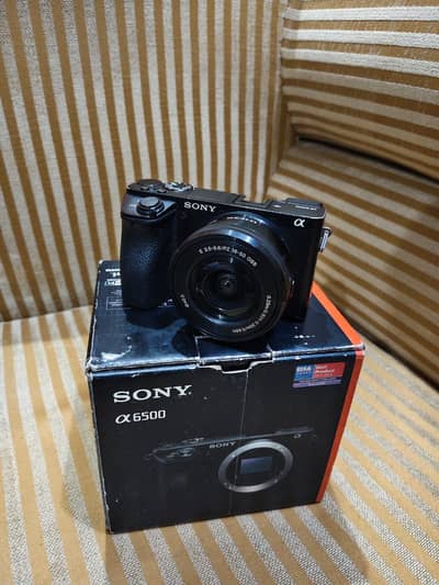 SONY A6500 MIRRORLESS CAMERA – FULL KIT