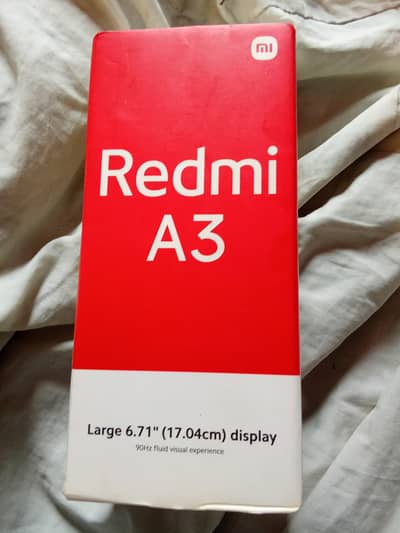 Redmi A3 full Saman pack sat 4;128 bast mobile batrey Timing bohot ach