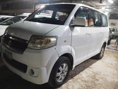Suzuki apv model 2012 white color family used hai