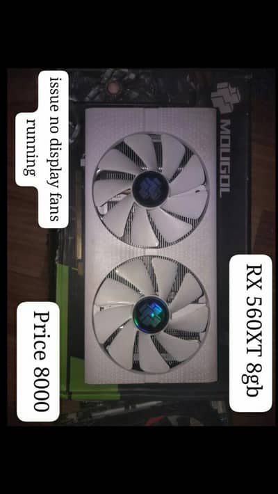 RX 560XT RX 580 GTX 760 GTX 770 M2000 fualty graphics cards R7 R9