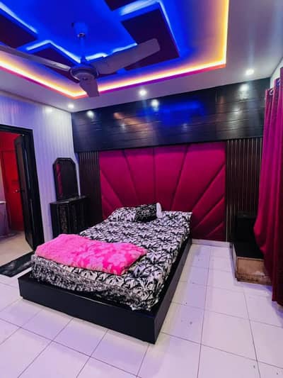 8 Marla Furnished House Available For Rent In Umar Block Sector B Bahria Town Lahore