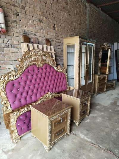 bed dressing showcase/complete furniture/ complete bed set /