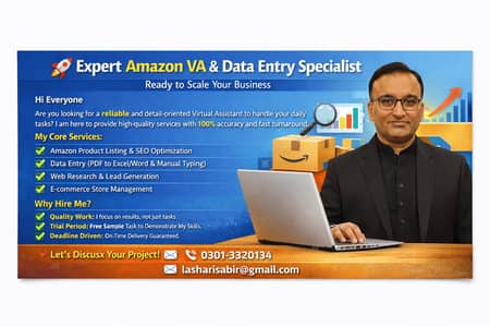 Professional Amazon VA, SEO & Data Entry Specialist