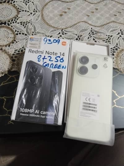 Redmi Note 14 Zero condition  8/256