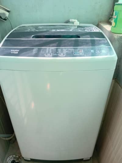 Slightly one month used Haier 8KG Fully Automatic Washing Machine