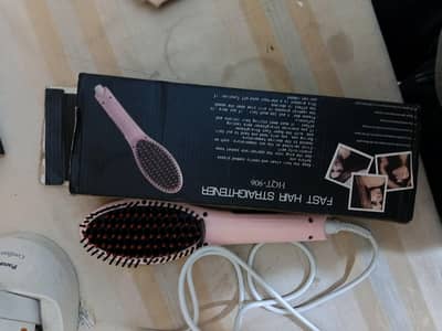 hair brush straightner