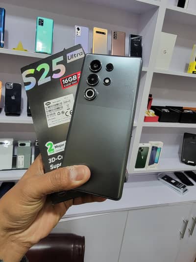 itel s25 ultra 16Gb 256Gb ( curved Disply ) Snapdragon 8 Elite Orignal