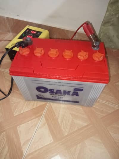 Osaka Batery 115 plates with Charger