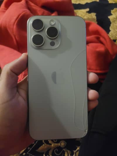 iPhone 15 pro max JV 256GB Natural Titanium