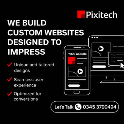 Professional Web & Design Services – Grow Your Business with Pixitech