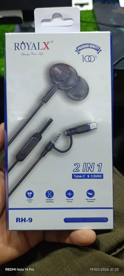 Royalx c type 2 ox hand free