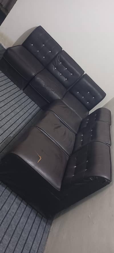  6 Seater Sofa Set For Sale – Good Condition