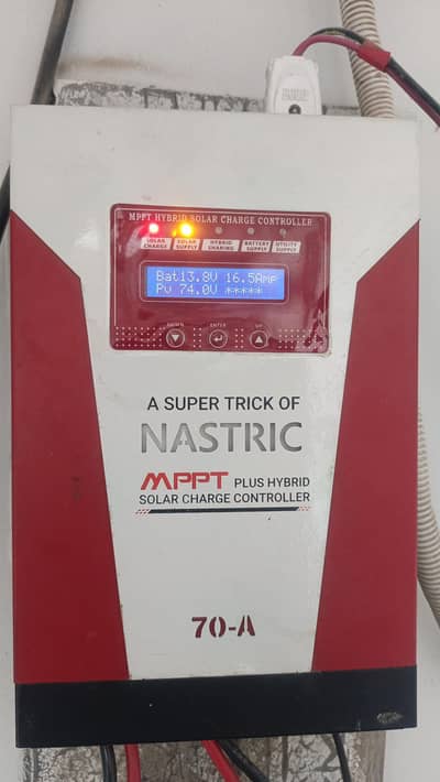 Nastric MPPT plus Hybrid Solar Charge Controller