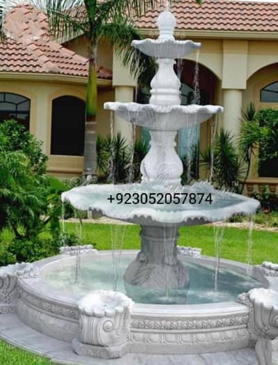 Fountain water marble / Best for Garden & Outdoor / Decoration