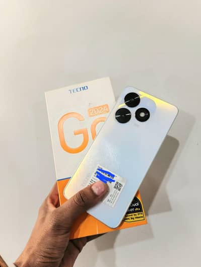 Tecno spark Go 2024 4/64 PTA officially approved with box 10/10