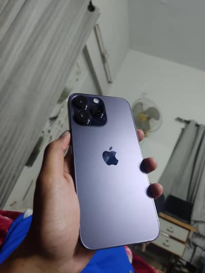 iPhone 14 pro max 256 gb single handed slightly used