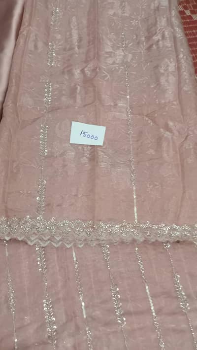 bridal dress for sale | unstiched | 4 piece wedding dress