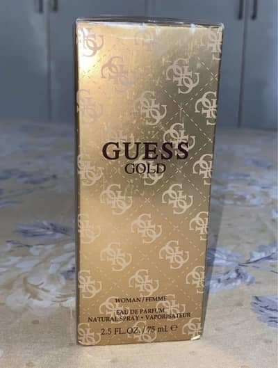 Guess Gold Womans Eau De Parfum Perfume Brand New Not Opened Box Packd