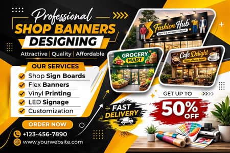Shop Banners