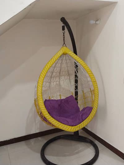 Outdoor swing.   Jhula