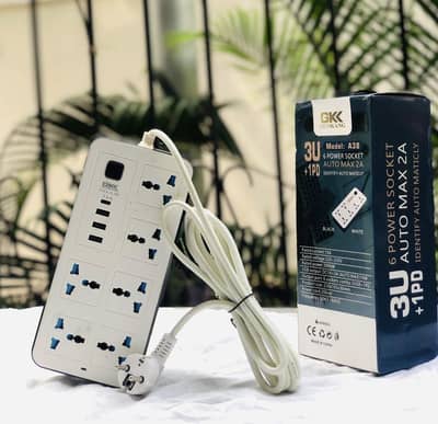 Extension Lead Heavy Duty with USB ports & 3 meter copper wire