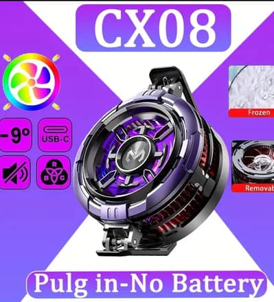 Memo CX08 PRO Cooling Fan