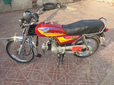 Honda CD 70 2005 Lush Condition (Shoq Bike )