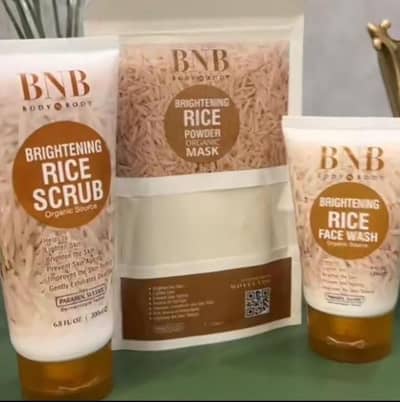 3 in 1 rice skin care