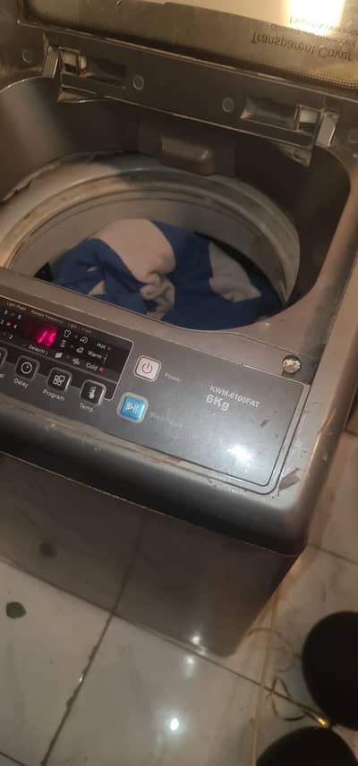 kenwood top load fully automatic 6 kg all ok no fault urgent sale